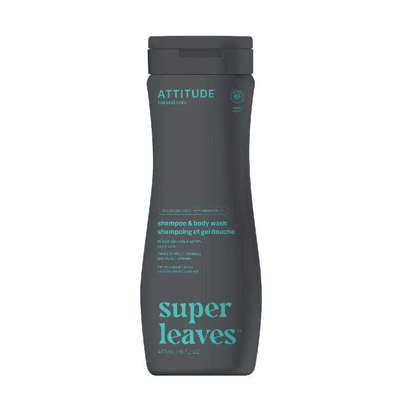 2-In-1 Shampoo and Body Wash Scalp Care : SUPER LEAVES™