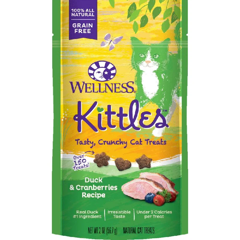 Wellness Kittles Duck & Cranberries Cat Treats 57g