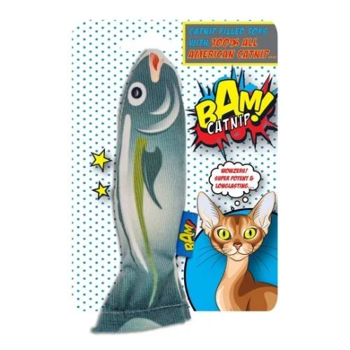 BAM! Catnip Fish Cat Toy