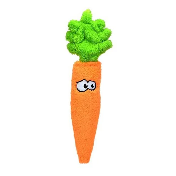 Cycle Dog USA Duraplush Carrot Dog Toy, 10"