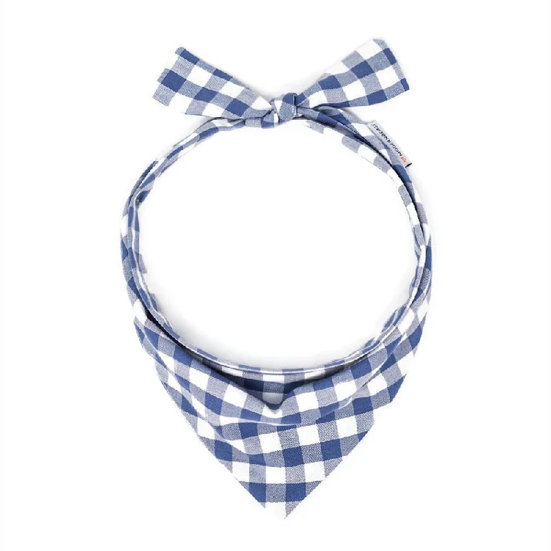 Dog Neckwear Blueberry Gingham