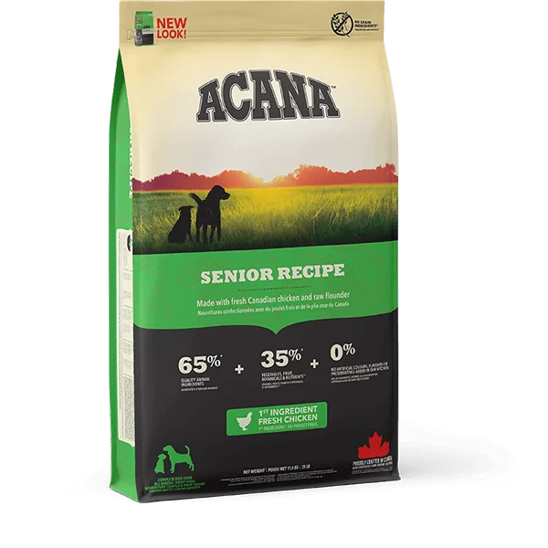 Acana Heritage Senior Grain Free Dog Food