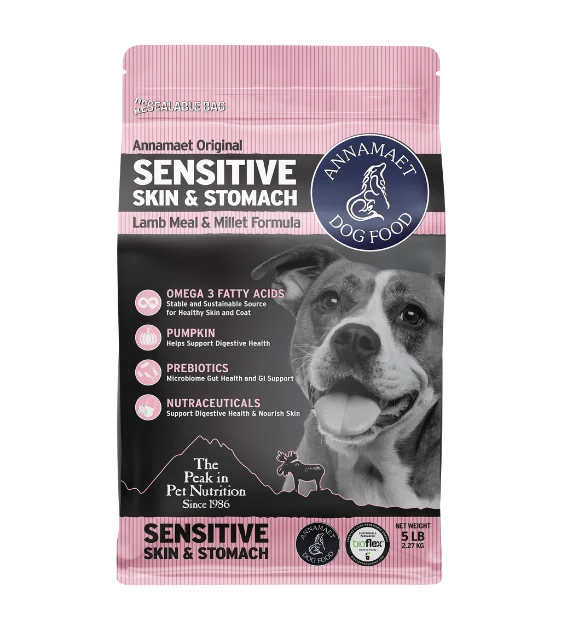 Annamaet Original Grain-Inclusive Sensitive Skin & Stomach Formula Dry Dog Food