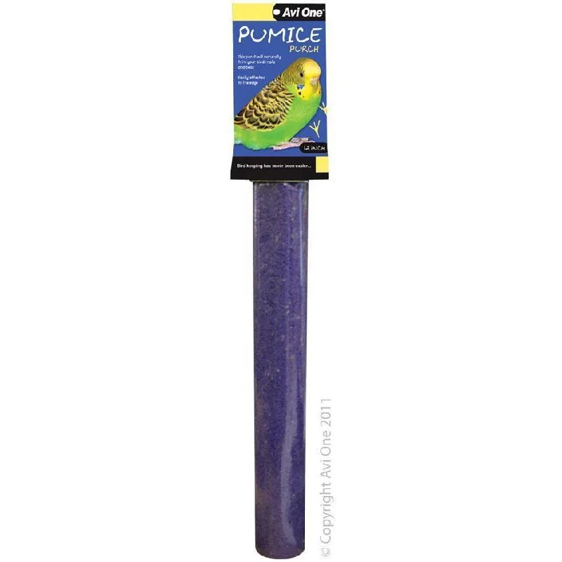 Avi One Pumice Bird Perch Purple Extra Large