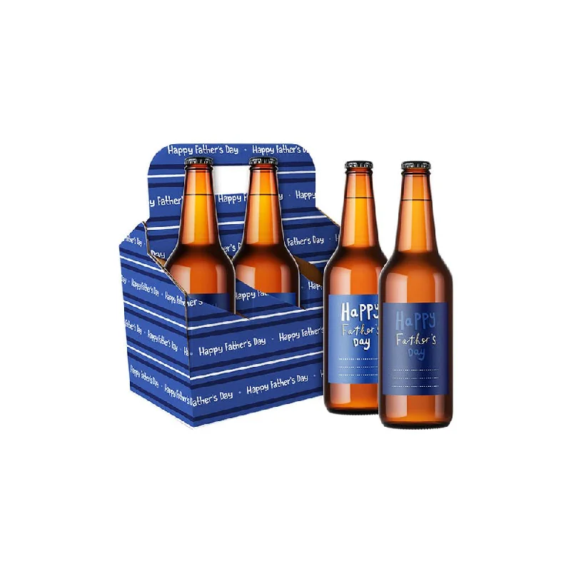 Best Dad Personalised Beer Carrier Box