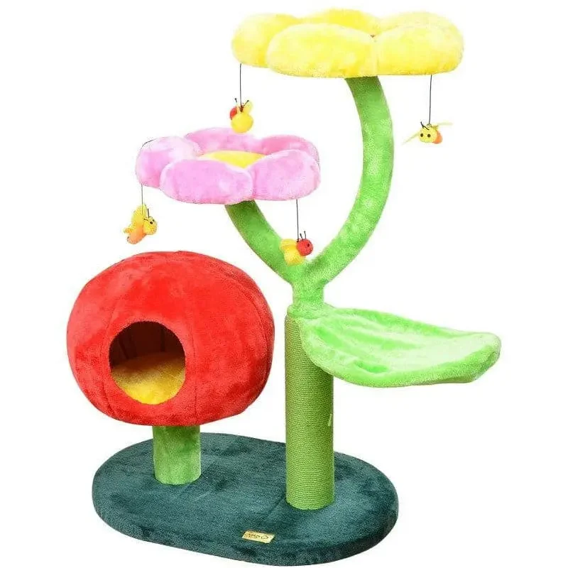 Catry Cat Tree Flowers Looking of Cat beds and Furniture Allure Cats Love to Lounge in and Lazily