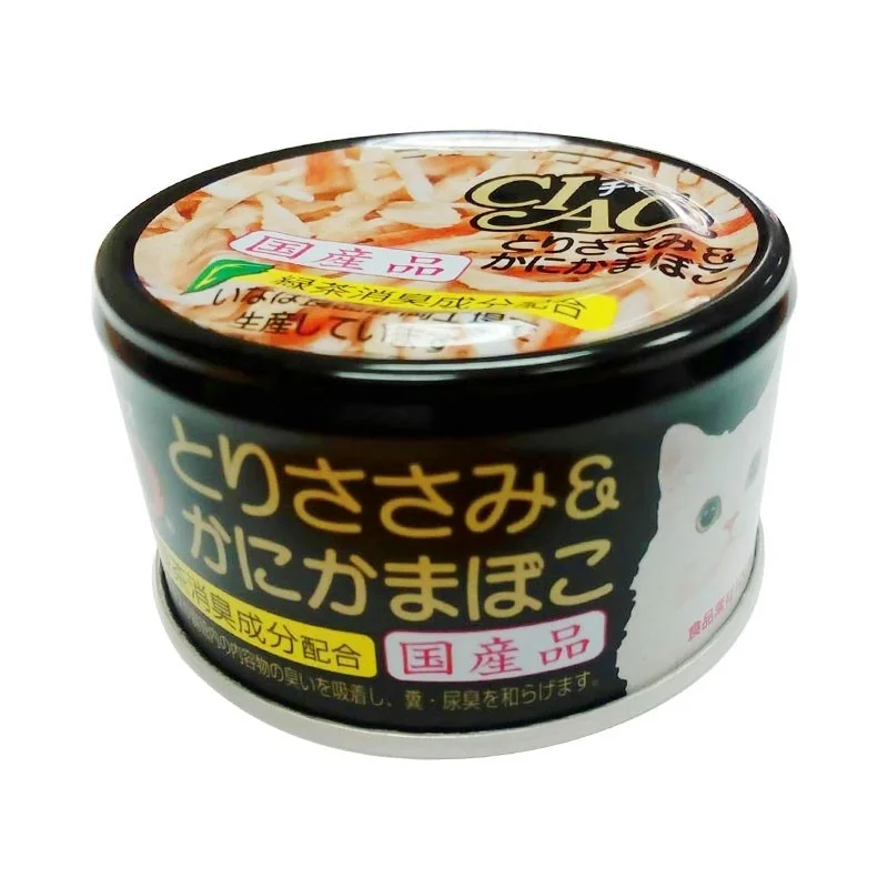 Ciao Chicken Fillet & Crab Stick Canned Cat Food