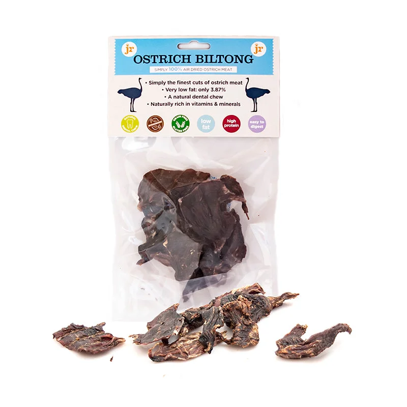 JR Pet Ostrich Biltong Dog Treat