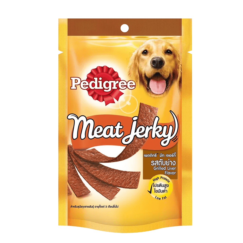 Pedigree Meat Jerky Grilled Liver Flavor Dog Treats