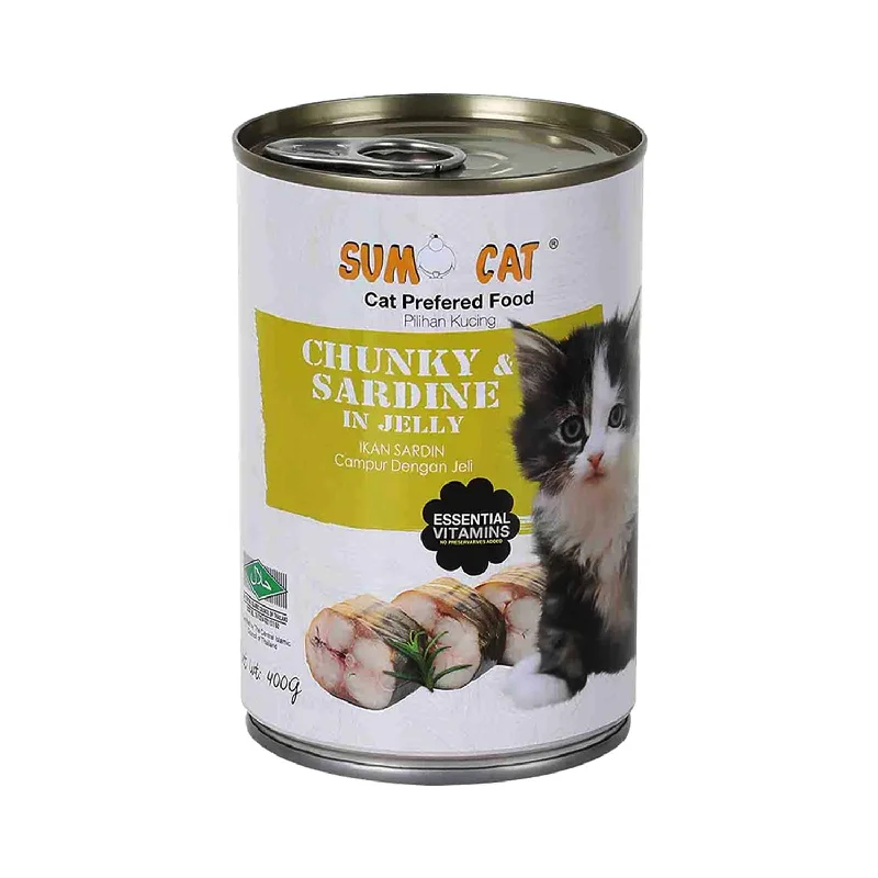 Sumo Cat Chunky Sardine in Jelly Canned Cat Food