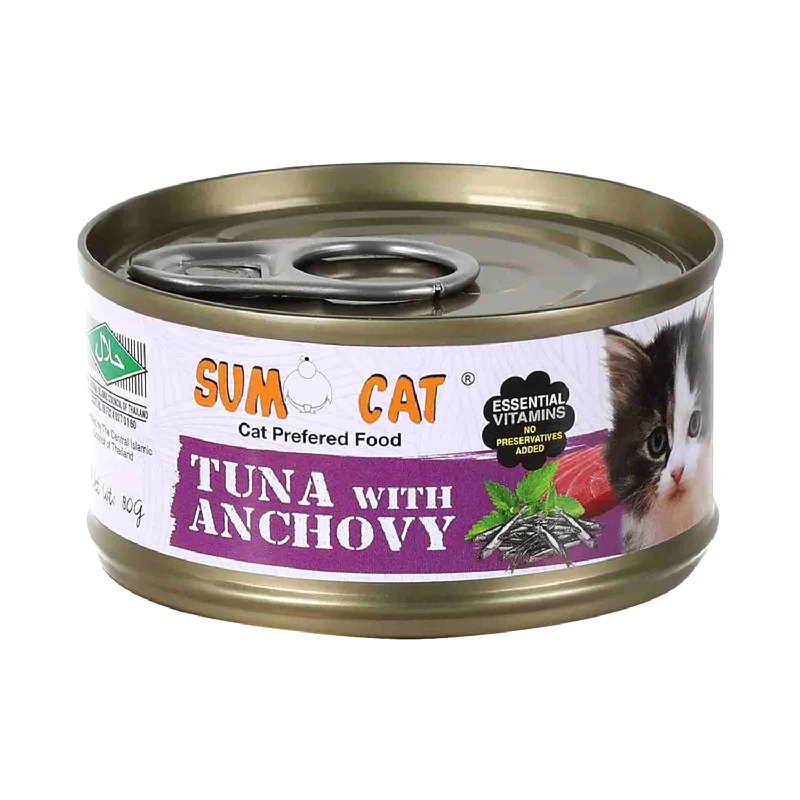 Sumo Cat Premium Tuna With Anchovy Canned Cat Food