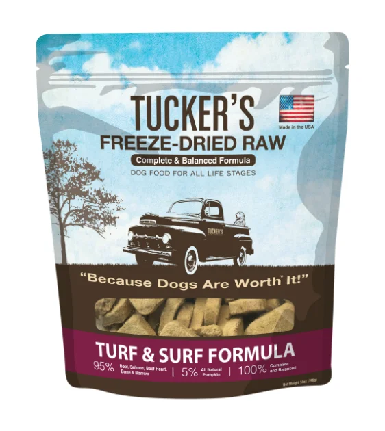 Tucker's Complete & Balanced Freeze-Dried Raw Dog Food (Turf & Surf)