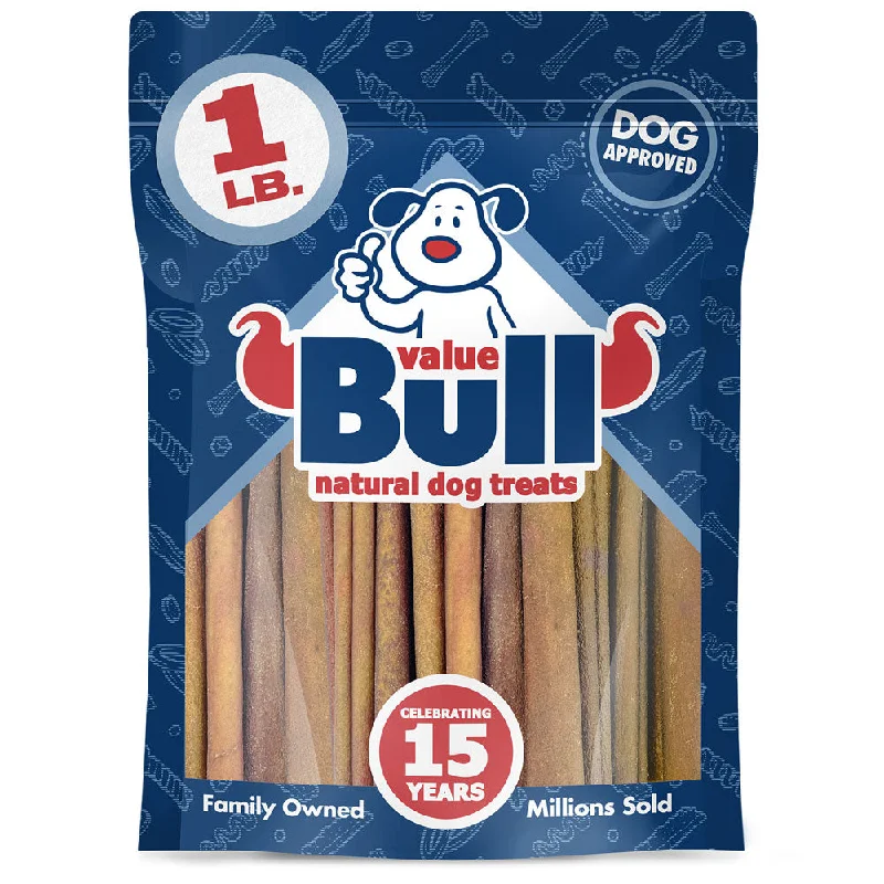 ValueBull USA Collagen Sticks, Premium Beef Dog Chews, 4-6 Inch Varied, 1 Pound