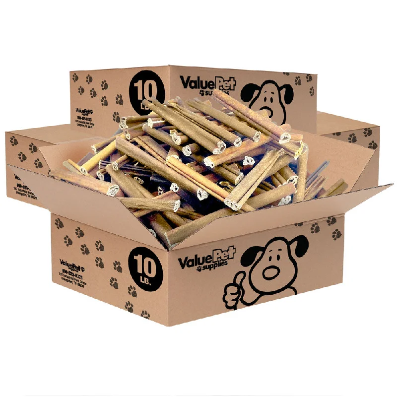 ValueBull USA Collagen Sticks, Premium Beef Dog Chews, 4-6 Inch Varied, 40 Pound WHOLESALE PACK